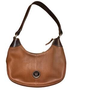 Dooney & Bourke bag shoulder bag Cognac pebbled leather